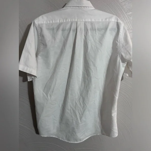 Vintage Hunting Ammo Shooting Shirt Padded Shoulder - 15 1/2 - WHITE Pheasant - Picture 5 of 6